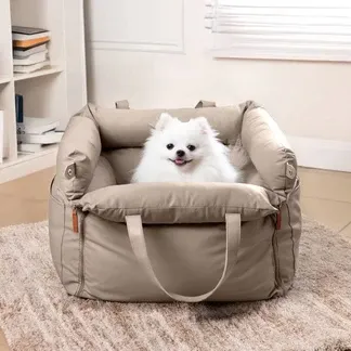 Luxury Dog Car Booster Seat & Bed | Urban Voyager