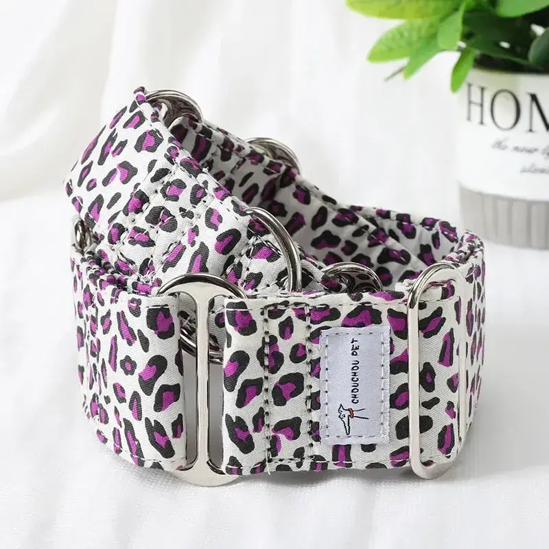Martingale Dog Collar Cotton | Whippet & Iggy Wide Fit 14
