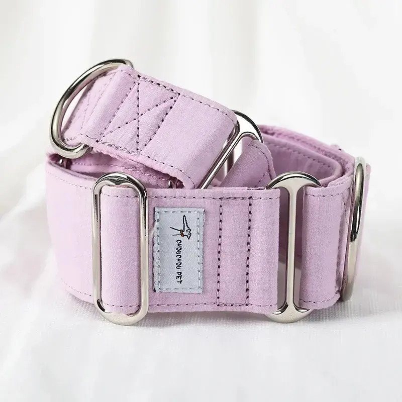 Martingale Dog Collar Cotton | Whippet & Iggy Wide Fit 8