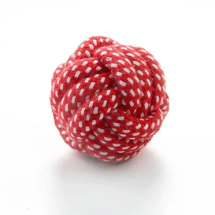 Mini Cotton Bite-resistant Rope Chew Toy for Dogs 11