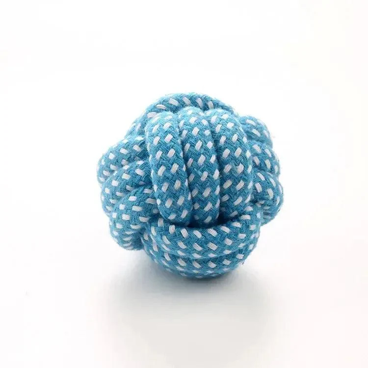Mini Cotton Bite-resistant Rope Chew Toy for Dogs 15
