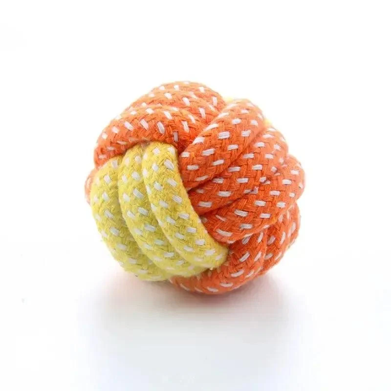 Mini Cotton Bite-resistant Rope Chew Toy for Dogs 4