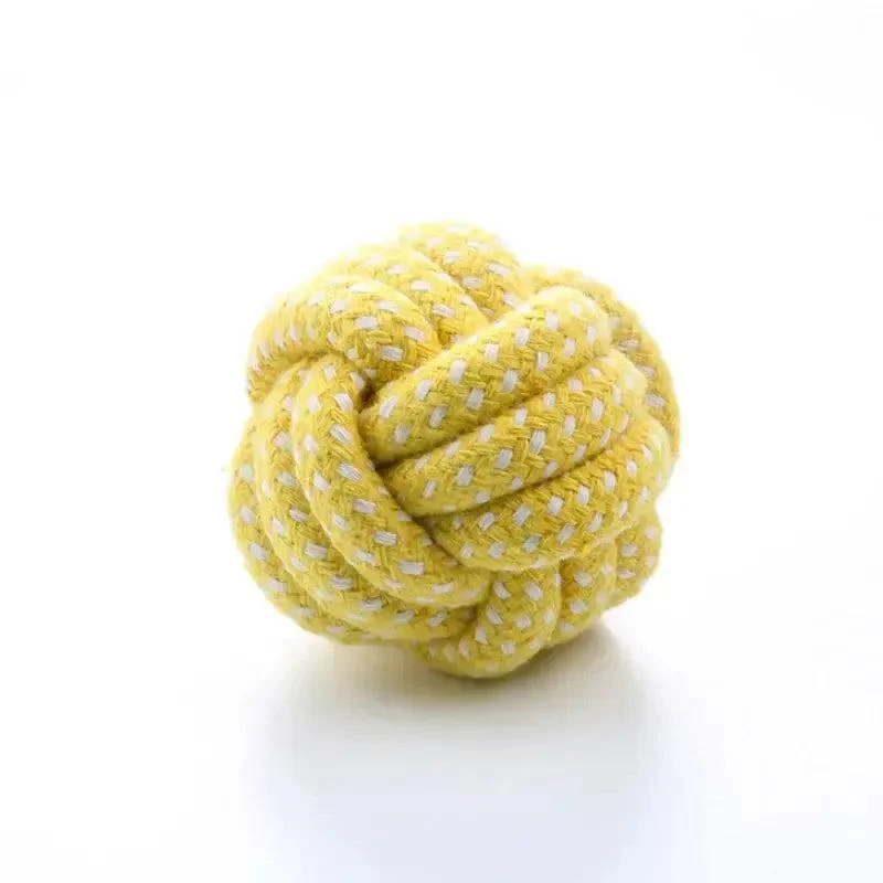 Mini Cotton Bite-resistant Rope Chew Toy for Dogs 5