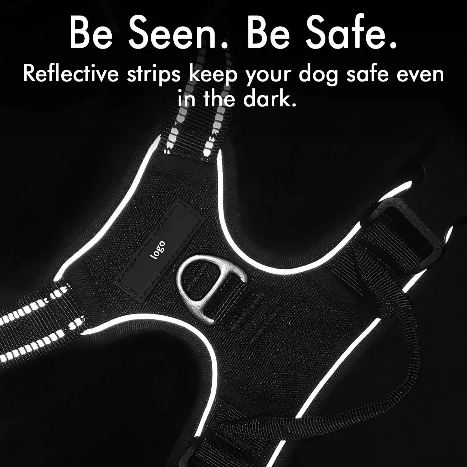 No Pull Dog Harness Front Clip 7
