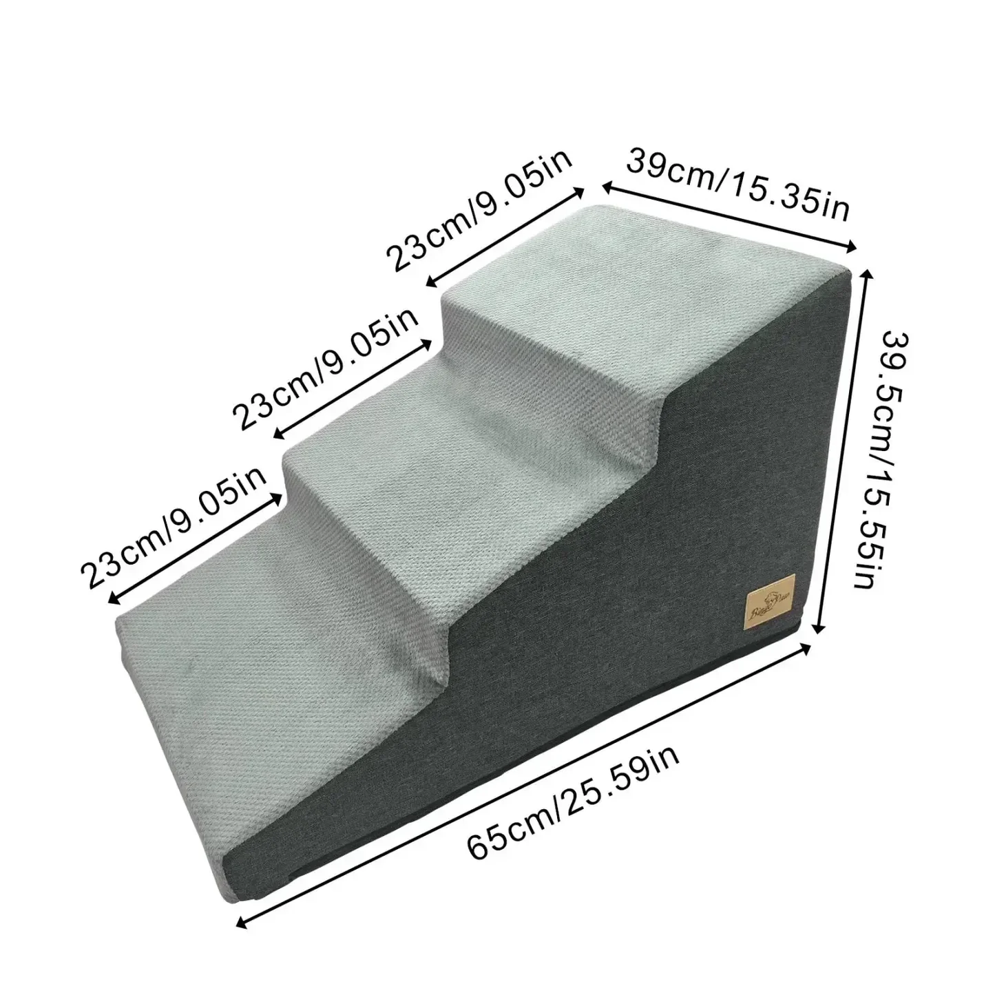 Non-Slip Foam Dog Stairs for Sofa & Bed