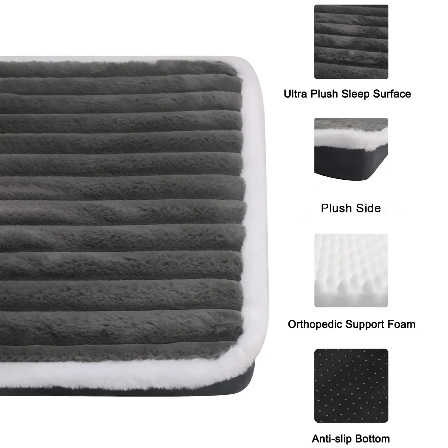 Orthopaedic Fleece Dog Mattress 2