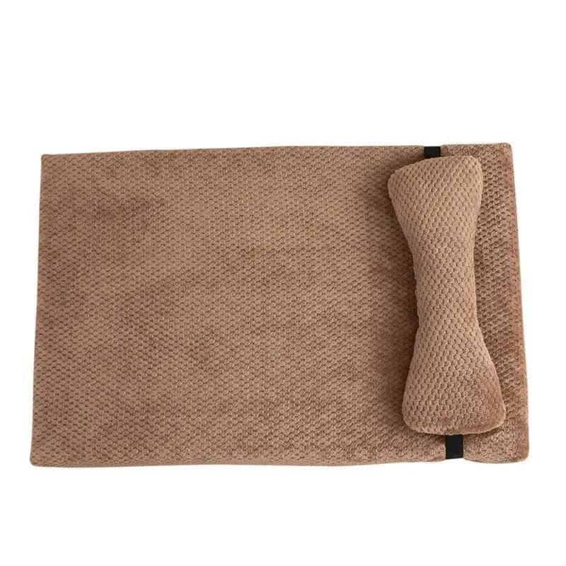 Orthopedic Dog Mat with Pillow 10