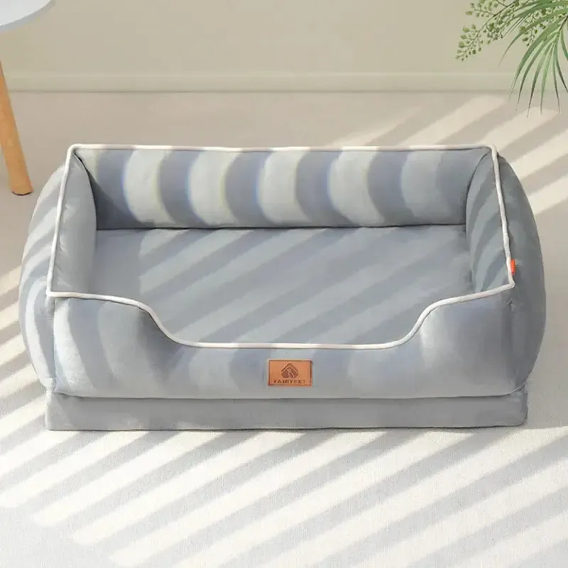 Orthopedic Dog Sofa Bed With Removable Cushion 10