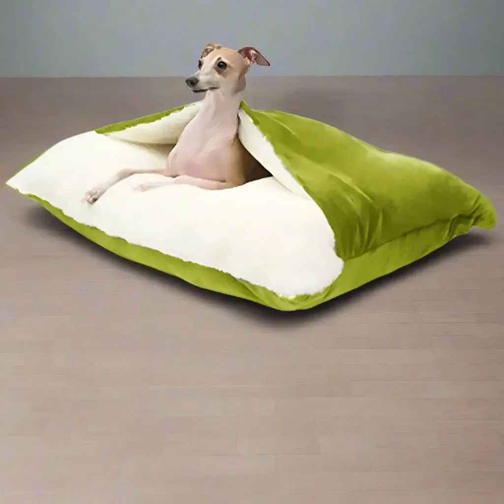 Orthopedic Sleeping Bag Dog Bed | Extremely Soft 12