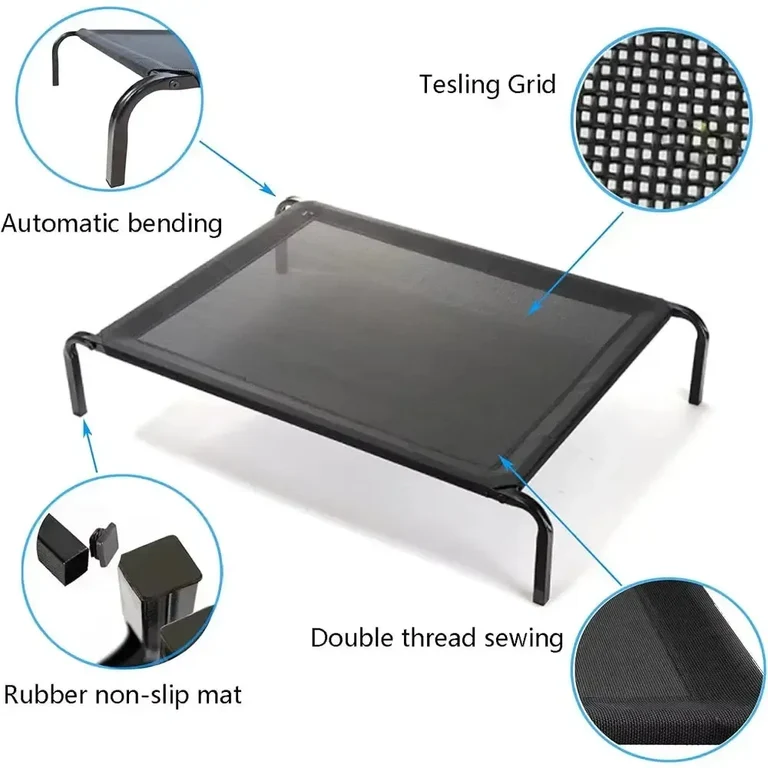 Orthopedic Washable Elevated Waterproof Dog Bed With Mesh Support alternate view