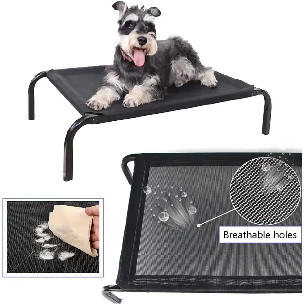 Orthopedic Washable Elevated Waterproof Dog Bed With Mesh Support 3