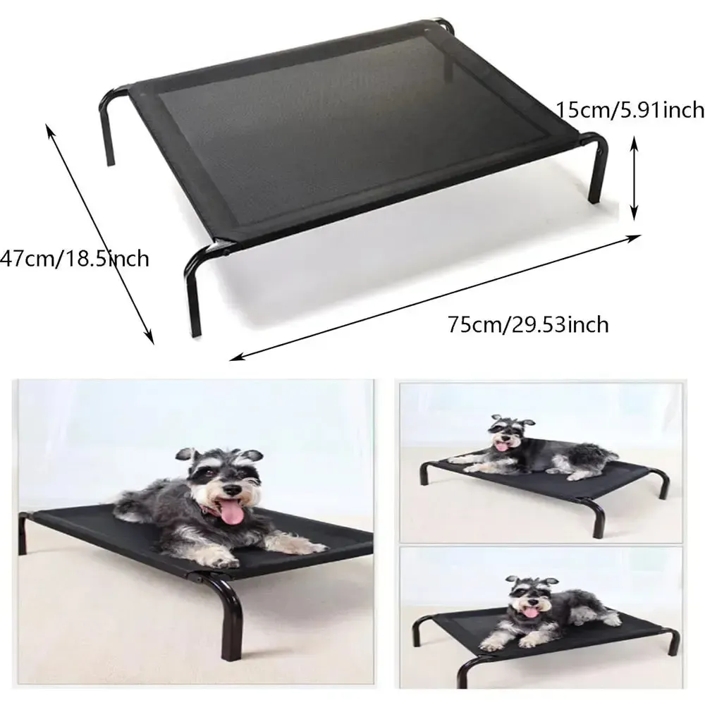 Orthopedic Washable Elevated Waterproof Dog Bed With Mesh Support 7