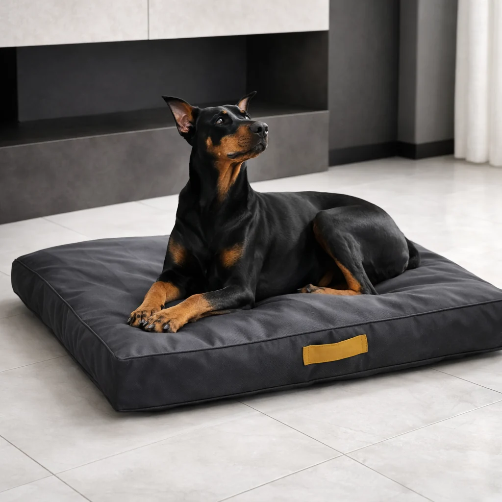 Orthopedic Waterproof Washable Oxford Dog Bed With Handle 2