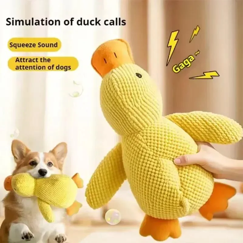 Plush Duck Cuddle Toy for Dogs 5