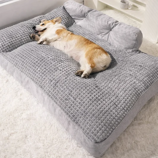 Plush Sofa Dog Bed alternate view