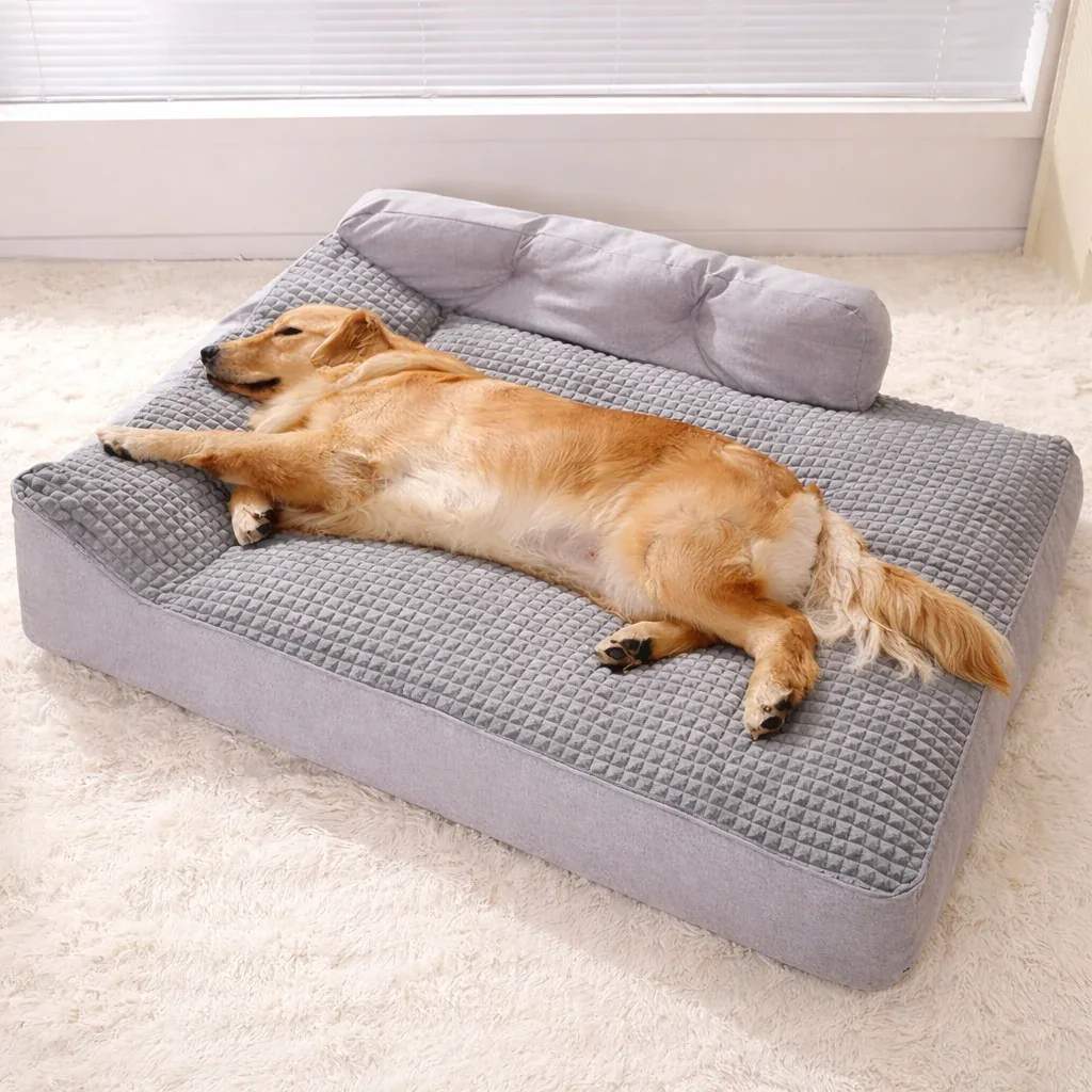 Plush Sofa Dog Bed 4