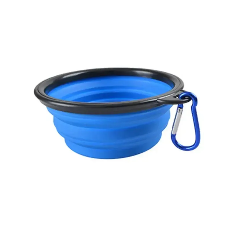 Portable Collapsible Travel Silicone Dog Water & Food Bowl 10