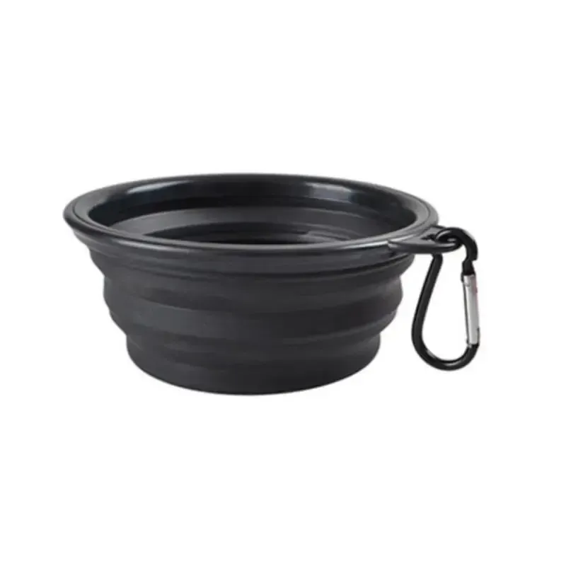 Portable Collapsible Travel Silicone Dog Water & Food Bowl 11