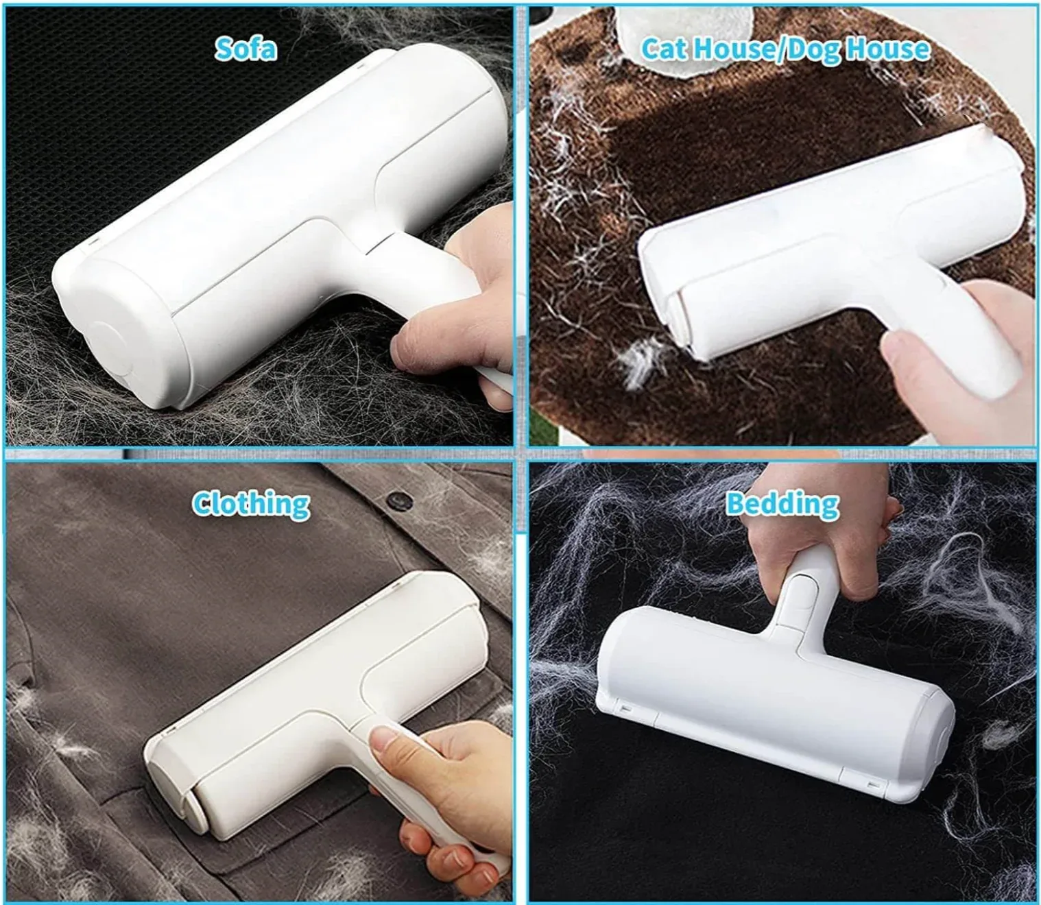 Portable Dog Hair Remover Roller for Furniture 5