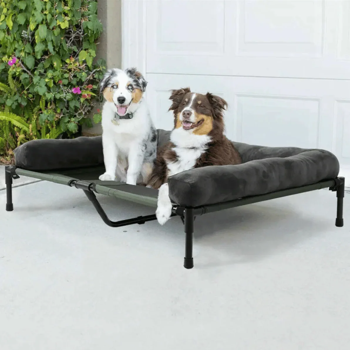 Raised Orthopedic Dog Bed with Cooling Mesh 5