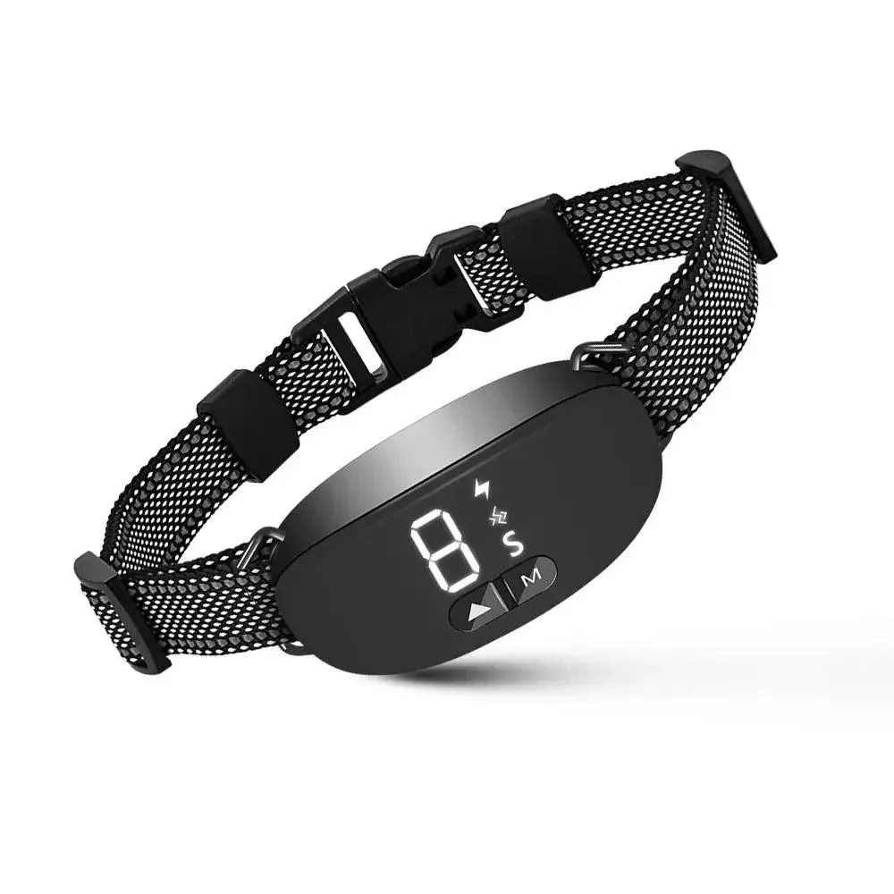 Rechargeable No-Shock Bark Collar with Beep & Vibration Training 8