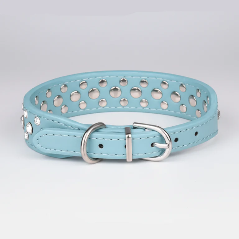 Rhinestone Studded Dog Collar alternate view