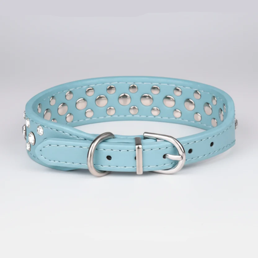 Rhinestone Studded Dog Collar 2