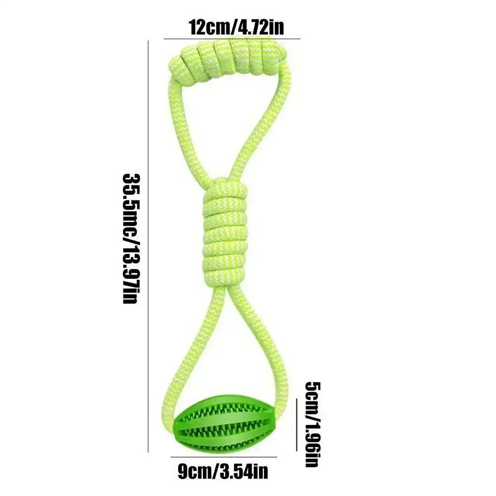 Rope Ball Chew Toy with Treat Dispenser for Medium & Large Dogs 7