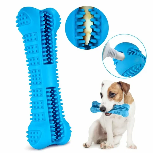 Rubber Dog Toothbrush Chew