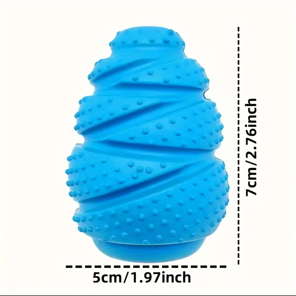 Rubber Treat Dispensing Dog Chew Toy