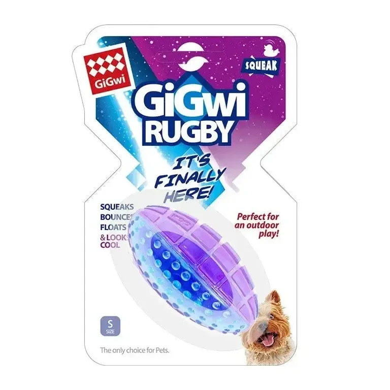 Rugby Ball Squeaky For Small And Medium Dogs alternate view