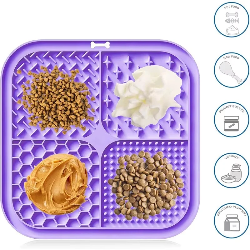 Silicone Dog Lick Mat | Anti-slip Slow Feeder 2