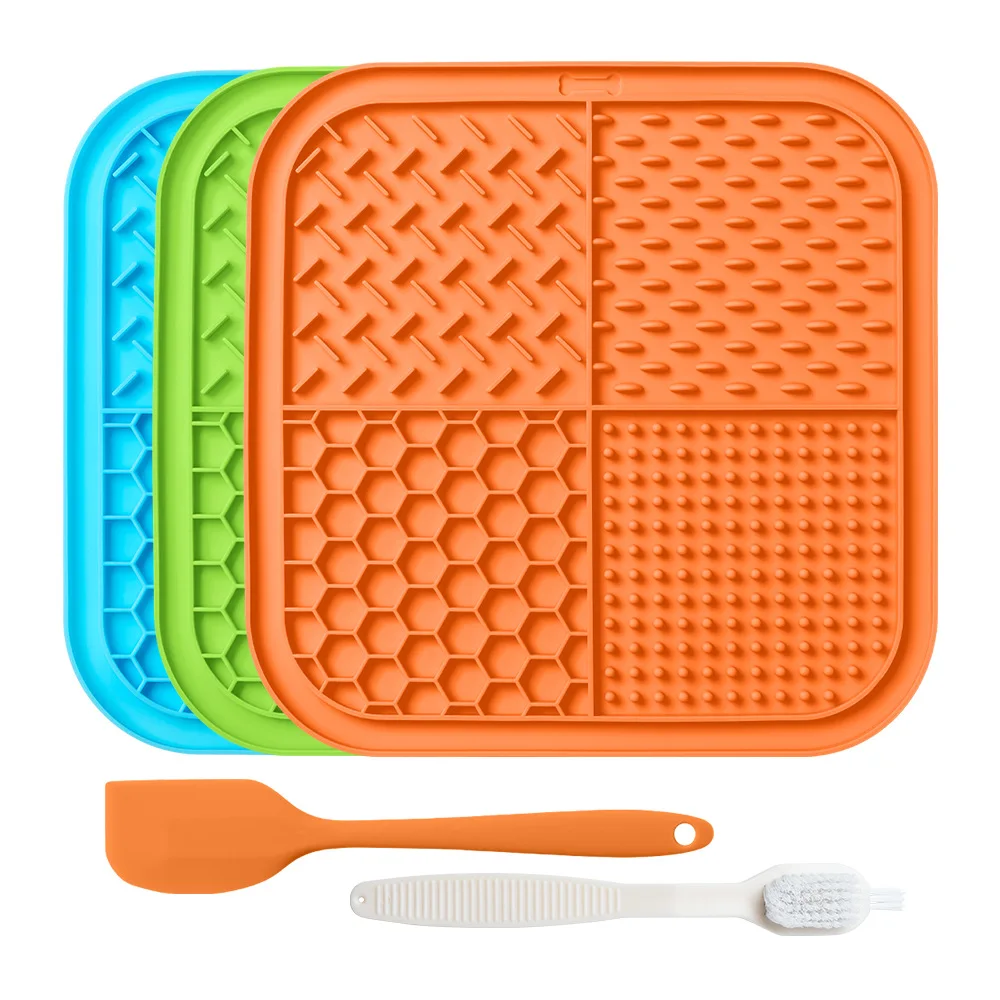 Silicone Dog Lick Mat | Anti-slip Slow Feeder 7