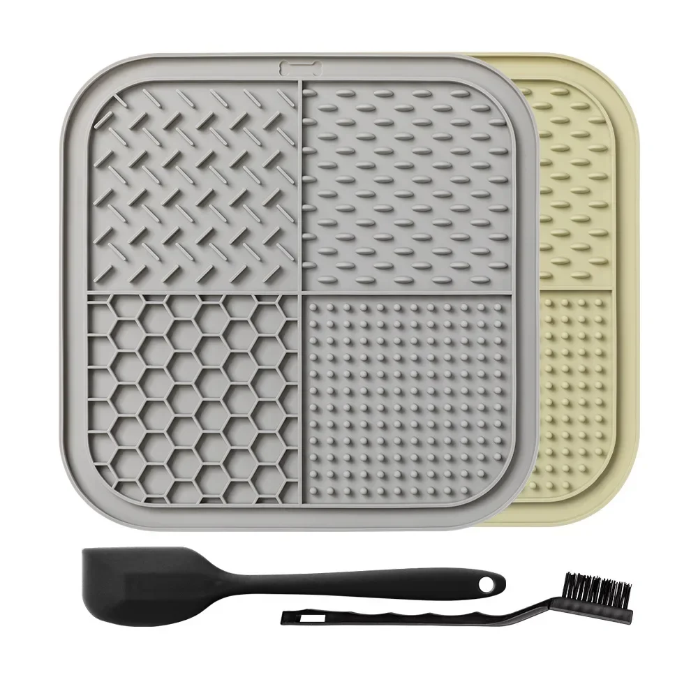 Silicone Dog Lick Mat | Anti-slip Slow Feeder 8