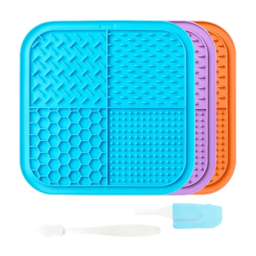 Silicone Dog Lick Mat | Anti-slip Slow Feeder 9
