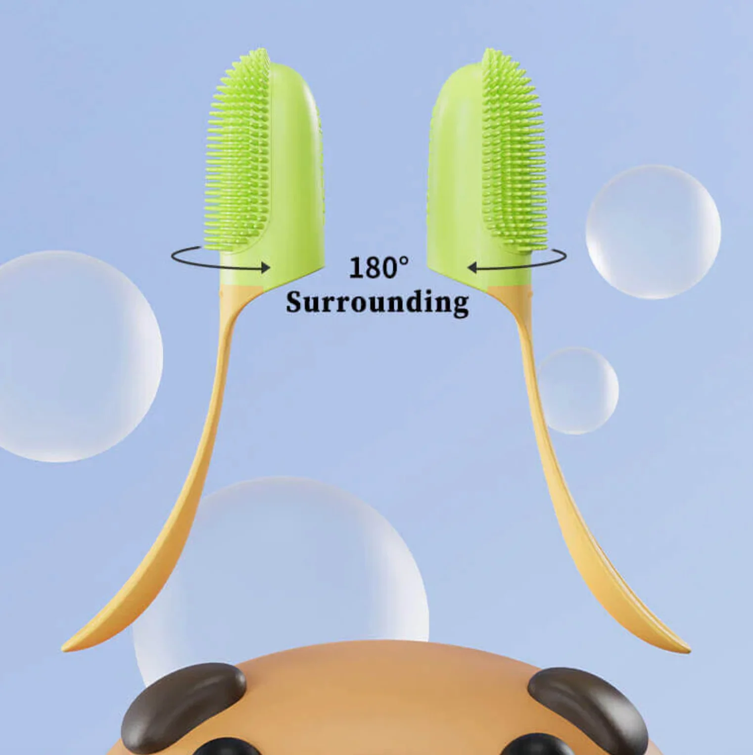 Silicone Finger Dog Toothbrush 13
