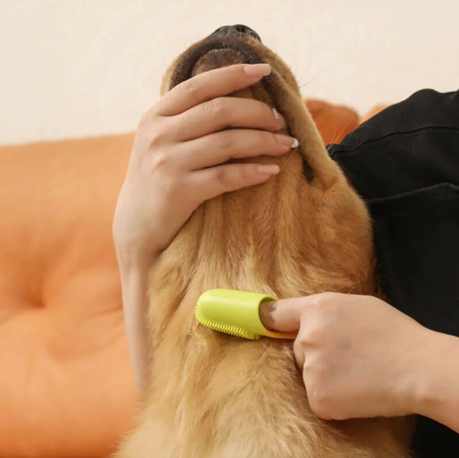 Silicone Finger Dog Toothbrush 7