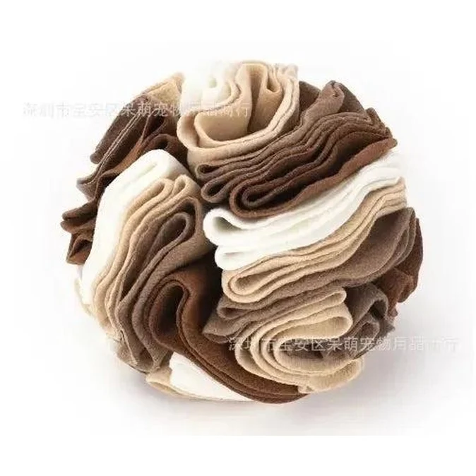 Sniffing Ball Puzzle Feeder for Dogs Interactive Snuffle Toy 12 sq 21