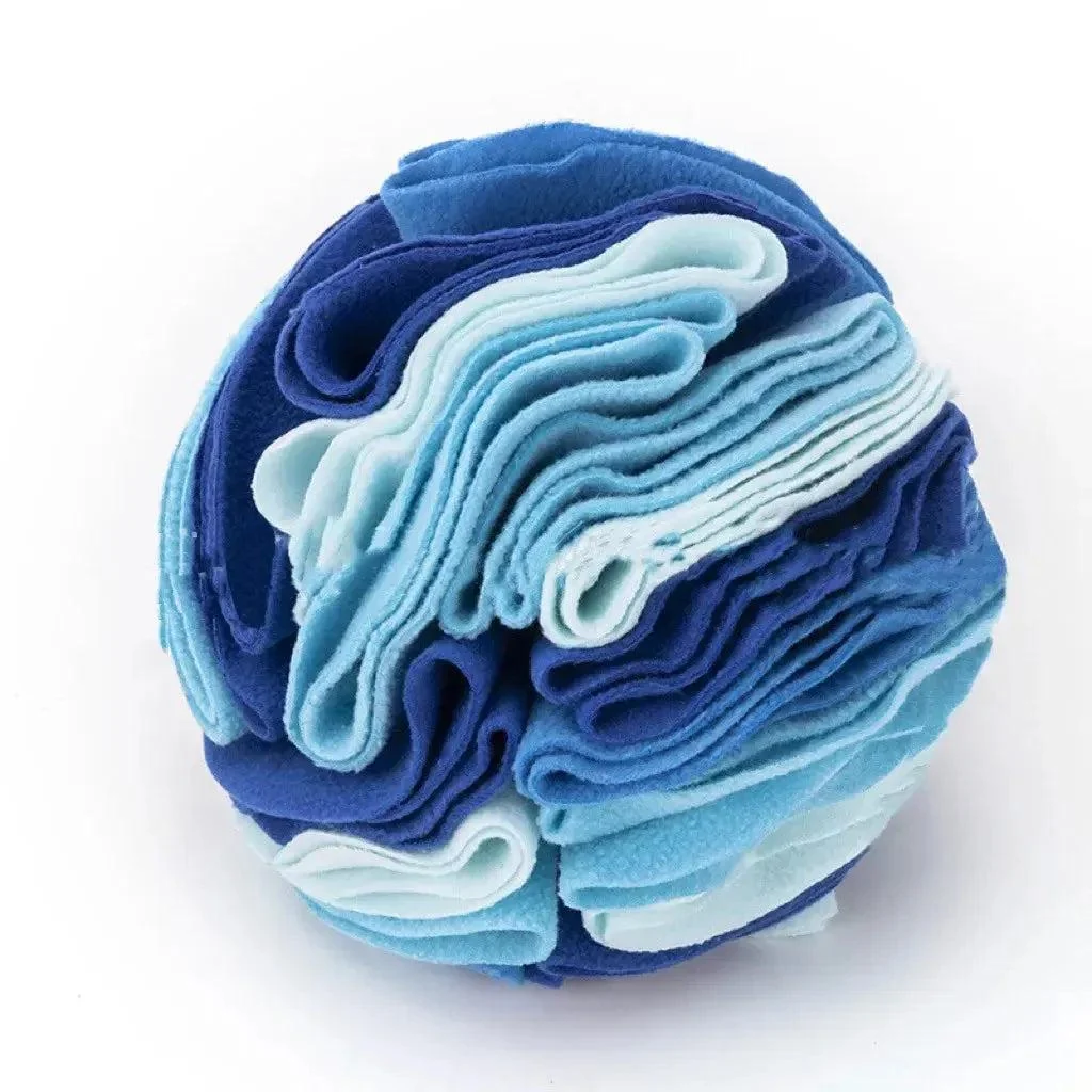 Sniffing Ball Puzzle Feeder for Dogs – Interactive Snuffle Toy 16
