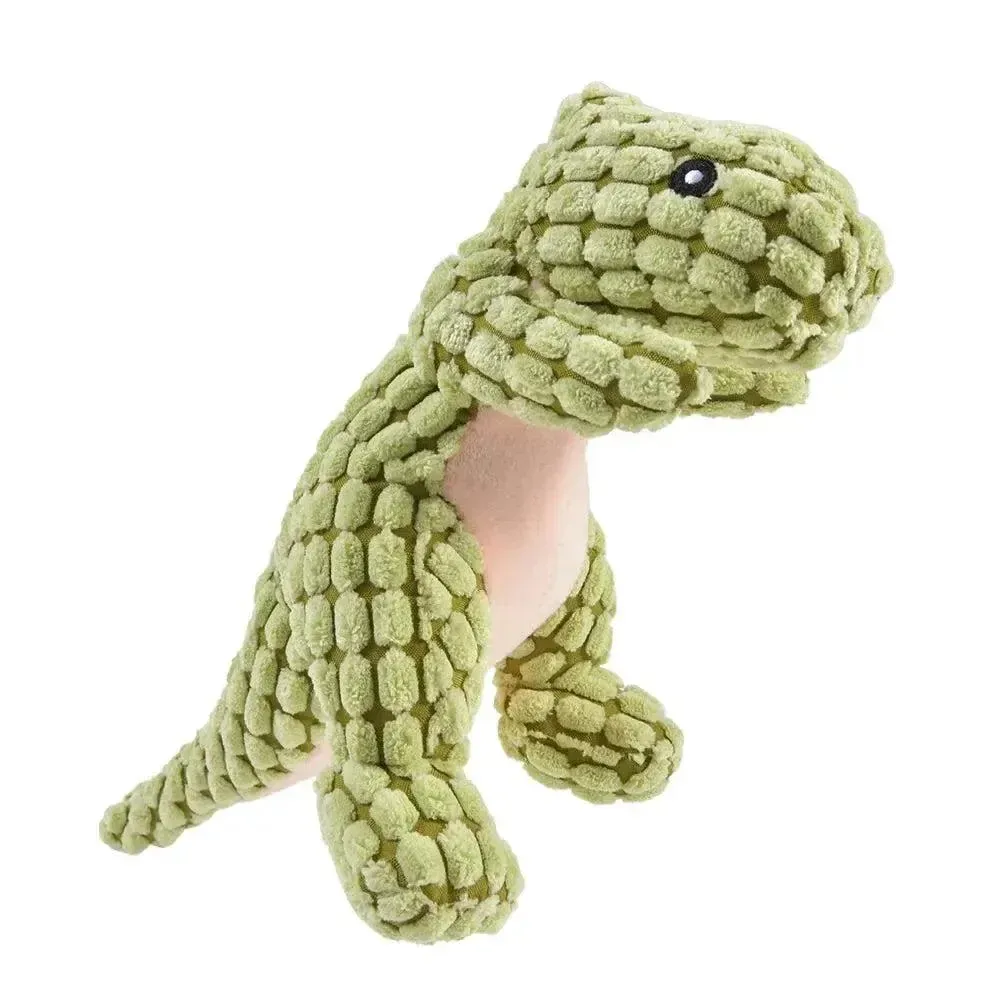 Soft Plush Dinosaur Toy With Squeaker 22