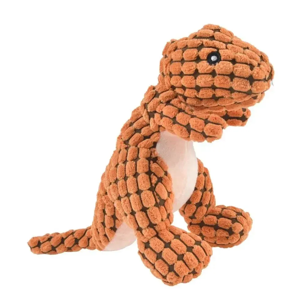 Soft Plush Dinosaur Toy With Squeaker 24