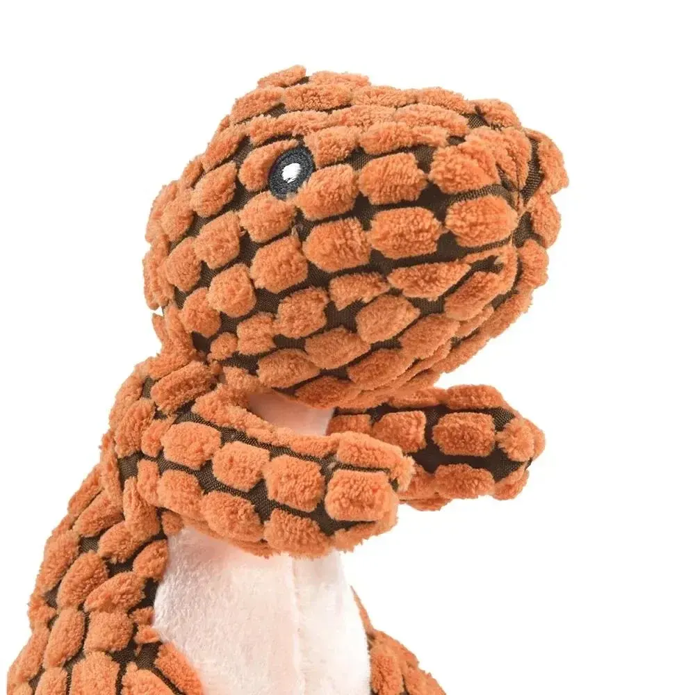 Soft Plush Dinosaur Toy With Squeaker 5