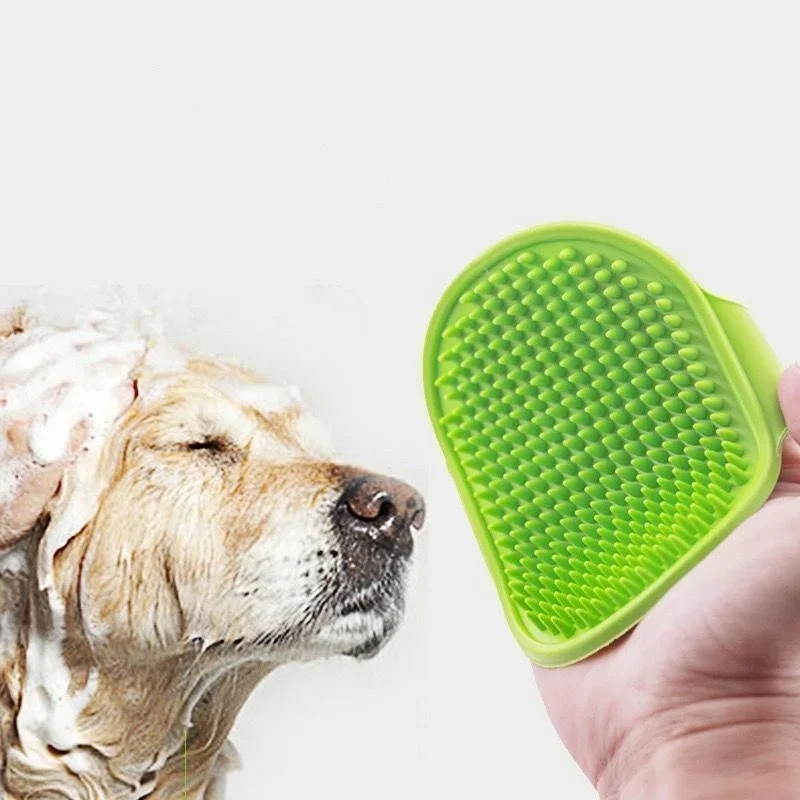 Soft Rubber Dog Brush