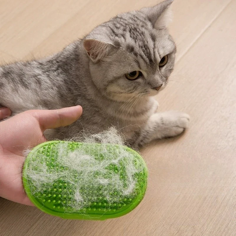 Soft Rubber Dog Brush 3