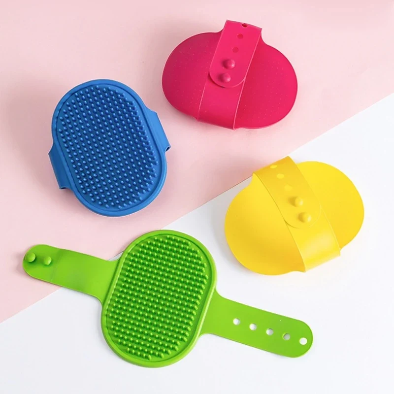 Soft Rubber Dog Brush 4