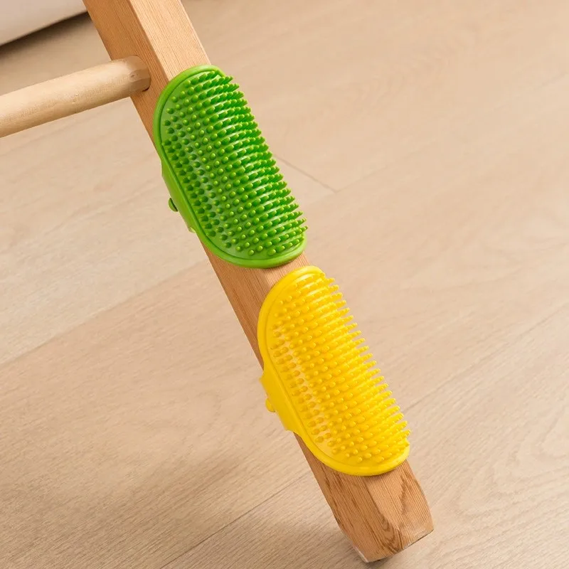 Soft Rubber Dog Brush 5