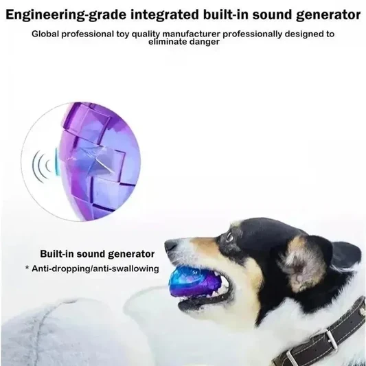 Squeaky Bouncy Dog Ball – G-Ball Series alternate view