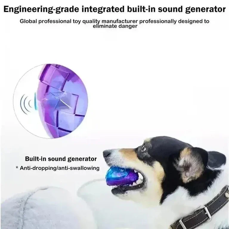 Squeaky Bouncy Dog Ball – G-Ball Series alternate view