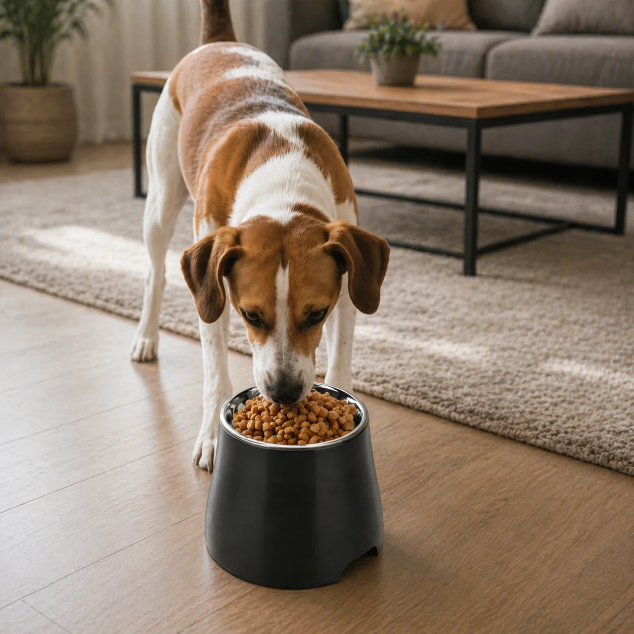 Stainless Steel Dog Food & Water Bowl