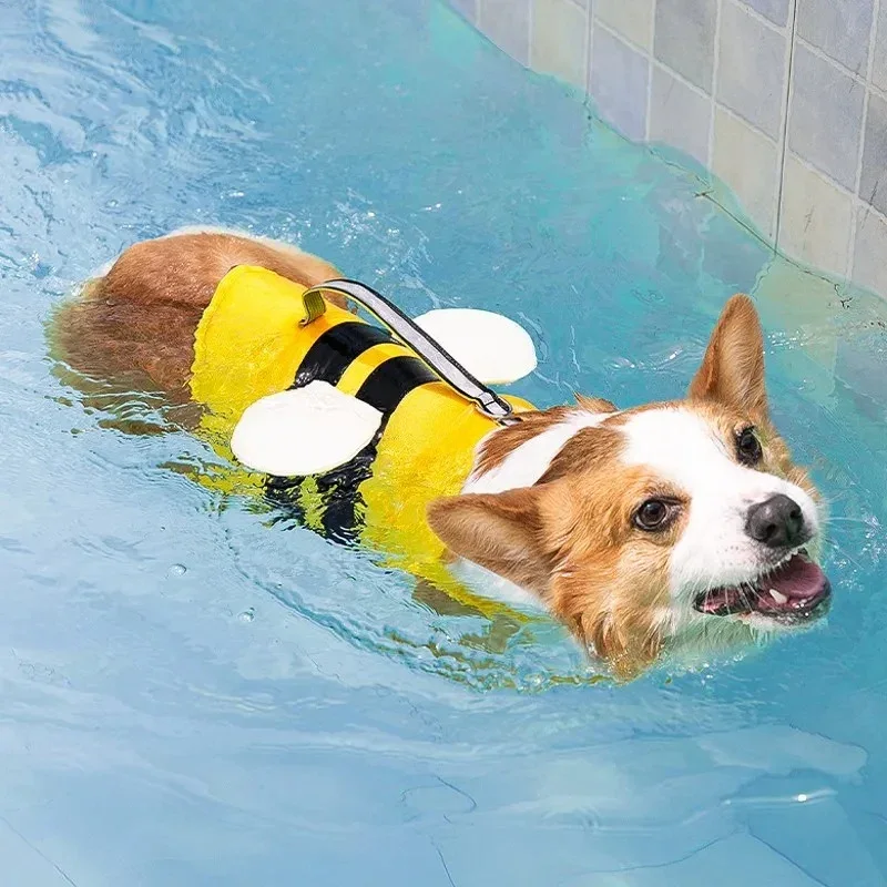 Summer Bee Design Dog Life Jacket 3
